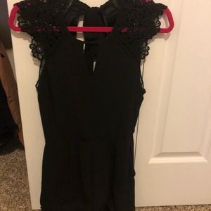 Black romper- EXPRESS